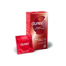 Durex Feel Ultra Thin - ultra élethű óvszer  Kiszerelés: 3 db óvszer