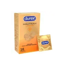 Durex Hautnah - latexmentes óvszer  Kiszerelés: 16 db (04169400000) óvszer