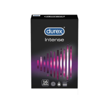 Durex Intense - bordázott és pontozott óvszer (16db) óvszer