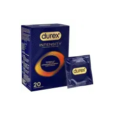 Durex Intensity - vékony, latexmentes óvszer  Kiszerelés: 20 db (04170920000) óvszer