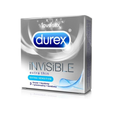Durex Invisible Extra Sesnsitive vékony óvszer (3 db) óvszer