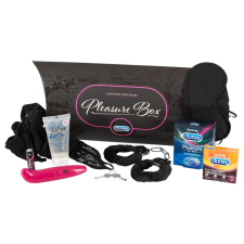Durex Pleasure Box - vibrátoros szett (8 részes) óvszer