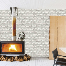 DUTCH WALLCOVERINGS fehér tégla mintás tapéta  (422378) tapéta, díszléc és más dekoráció