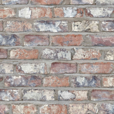 DUTCH WALLCOVERINGS többszínű tégla mintás tapéta tapéta, díszléc és más dekoráció