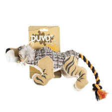 DUVO+ Canvas Tiger kutyajáték 13x34x15cm kutyafelszerelés