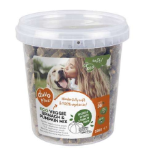 DUVO+ ECO VEGGIE Puha jutalomfalat spenóttal és sütőtökkel 500g jutalomfalat kutyáknak