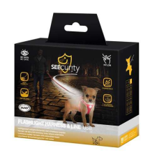  DUVO+ Fényvisszaverő póráz USB világító hámmal 35-50cm/15mm nyakörv, póráz, hám kutyáknak