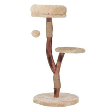  DUVO+ NINA Macskakaparó - Természetes Fa - 46x40x86cm macskabútor