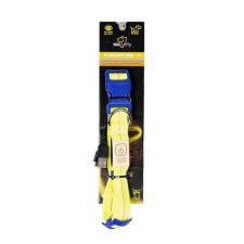  DUVO+ Nylon világító nyakörv USB töltővel 50-70cm/2,5cm nyakörv, póráz, hám kutyáknak