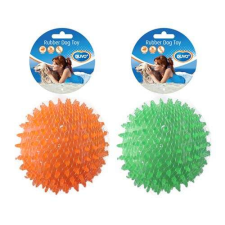 DUVO+ TPR gumijáték 12cm tömör tüskés labda 1db kutyafelszerelés