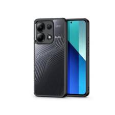 DUX DUCIS Aimo műanyag hátlap + szilikon keret Xiaomi Redmi Note 13 5G fekete tok és táska