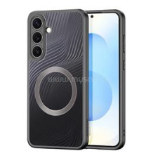 DUX DUCIS AIMO szilikon telefonvédő (ütésállóság, kameravédő, MagSafe, hullám) FEKETE (GP-172488) tok és táska