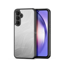 DUX DUCIS AIMO szilikon telefonvédő (ütésállóság, kameravédő, matt, hullám) FEKETE (GP-140381) tok és táska