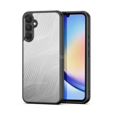 DUX DUCIS AIMO szilikon telefonvédő (ütésállóság, kameravédő, matt, hullám) FEKETE (GP-140383) tok és táska