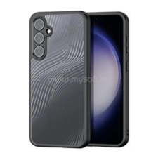 DUX DUCIS AIMO szilikon telefonvédő (ütésállóság, kameravédő, matt, hullám) FEKETE (GP-148024) tok és táska