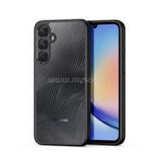 DUX DUCIS AIMO szilikon telefonvédő (ütésállóság, kameravédő, matt, hullám) FEKETE (GP-154351) tok és táska