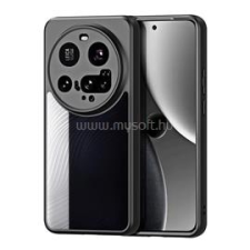 DUX DUCIS AIMO szilikon telefonvédő (ütésállóság, kameravédő, matt, hullám) FEKETE (GP-168431) tok és táska