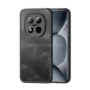 DUX DUCIS AIMO szilikon telefonvédő (ütésállóság, kameravédő, matt, hullám) FEKETE (GP-180422)