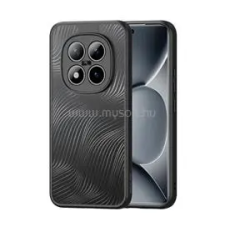 DUX DUCIS AIMO szilikon telefonvédő (ütésállóság, kameravédő, matt, hullám) FEKETE (GP-180422) tok és táska