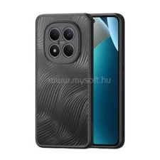 DUX DUCIS AIMO szilikon telefonvédő (ütésállóság, kameravédő, matt, hullám) FEKETE (GP-180426) tok és táska