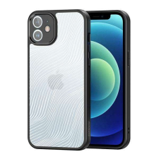 DUX DUCIS APPLE iPhone 12, Dux Ducis Aimo mobiltok, Átlátszó, Fekete tok és táska