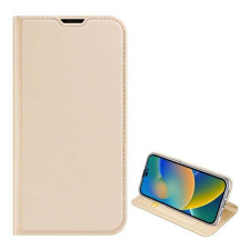 DUX DUCIS APPLE iPhone 14 Pro, DUX DUCIS Skin Pro notesz, mobiltok, ARANY tok és táska