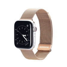 DUX DUCIS Apple Watch 42/44/45mm milánói szíj, rozéarany okosóra kellék
