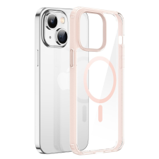 DUX DUCIS Clin2 tok iPhone 14 Plus mágneses MagSafe tok rózsaszínű tok és táska
