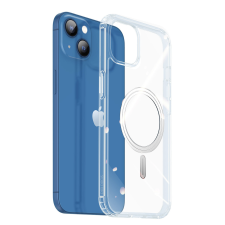 DUX DUCIS Clin mágneses tok iPhone 14 készülékhez, MagSafe kompatibilis átlátszó tok és táska