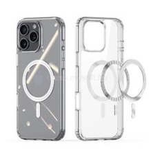 DUX DUCIS CLIN szilikon telefonvédő (ütésállóság, légpárnás sarok, MagSafe) ÁTLÁTSZÓ (GP-160635) tok és táska
