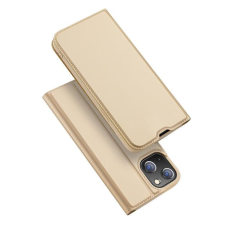 DUX DUCIS DUD DUCIS SKIN PRO flipes kihajtható tok Iphone 13 Golden tok és táska