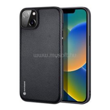 DUX DUCIS FINO szilikon telefonvédő (műanyag belső, ütésállóság, rombusz) FEKETE (GP-128901) tok és táska