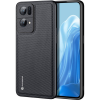 DUX DUCIS Fino Tok Borítóval Borított Nejlon Anyag Oppo Reno7 Pro 5G Fekete (6934913040652)