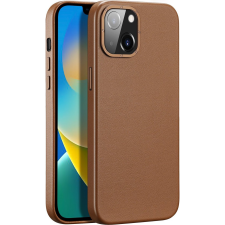 DUX DUCIS Grit Leather Magsafe Tok iPhone 14 Plus Barna (6934913036952) tok és táska