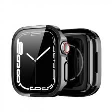 DUX DUCIS Hamo - galvanizált védő tok Apple Watch Series 7/8 45mm fekete okosóra kellék