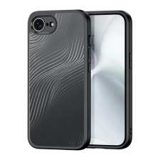 DUX DUCIS iPhone 16e DUX DUCIS AIMO szilikon telefonvédő ütésállóság, hullám, FEKETE tok és táska