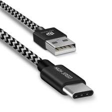 DUX DUCIS K-ONE Series USB / USB-kábel C 2.1A 1M fekete mobiltelefon kellék