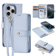 DUX DUCIS Lawa MagSafe-kompatibilis könyvtok iPhone 16 Pro - kék tok és táska