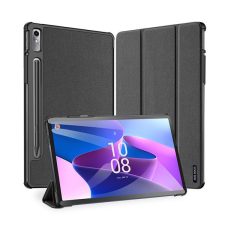 DUX DUCIS Lenovo Tab P11 Pro Gen2 WIFI DOMO Flip tok álló, bőr hatású FEKETE tablet tok