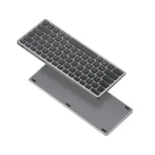 DUX DUCIS LK bluetooth billentyűzet univerzális alumínium QWERTY angol nyelvű FEKETE GP-193225 tok és táska