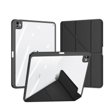 DUX DUCIS Magi iPad Pro 11 (2024) tok pencil tartóval, fekete tablet tok