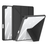 DUX DUCIS Magi Origami Apple iPad 10.9 bőr hatású tablet tok fekete (GP-138935) (GP-138935)