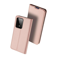 DUX DUCIS Samsung Galaxy S20 Ultra Telefontok - Dux Ducis rose gold flipcover tok tok és táska