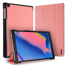 DUX DUCIS Samsung Galaxy Tab A 8.0 + S Pen (2019) SM-P200 / P205, mappa tok, Trifold, Dux Ducis Domo, rózsaszín tablet tok
