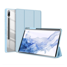 DUX DUCIS Samsung Galaxy Tab S9 Plus WIFI (SM-X810) toby tok álló, (aktív flip, trifold, s pen tartó) világoskék tablet tok