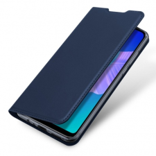 DUX DUCIS Skin Pro bőr könyvtok Huawei P40 Lite E, kék tok és táska