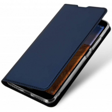 DUX DUCIS Skin Pro bőr könyvtok Huawei P Smart 2020, kék tok és táska