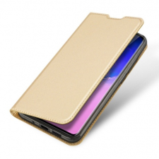 DUX DUCIS Skin Pro bőr könyvtok Samsung Galaxy S20 Ultra, arany tok és táska