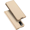 DUX DUCIS Skin Pro Flipes Kihajtható Tok Samsung Galaxy A03s Golden (6934913049723)