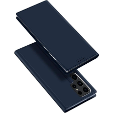 DUX DUCIS Skin Pro flipové kožené pouzdro pro Samsung Galaxy S24 Ultra Blue tok és táska